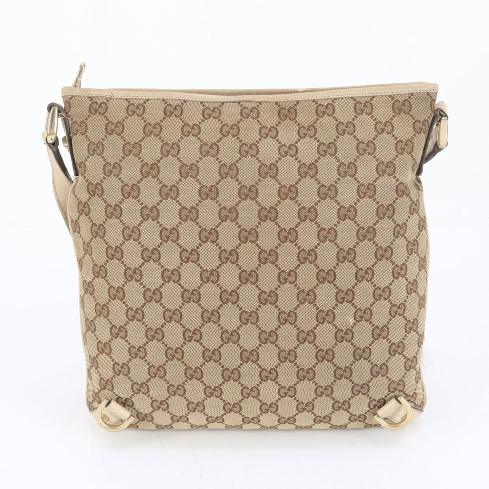 Canvas - Gucci Handbag - Shoulder Bag - Tote Bag Leather - 2