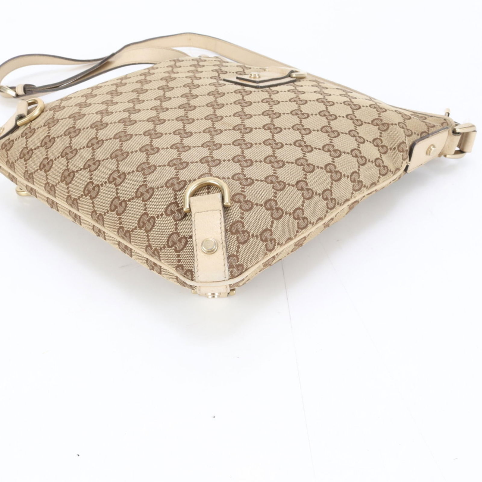 Canvas - Gucci Handbag - Shoulder Bag - Tote Bag Leather - 5