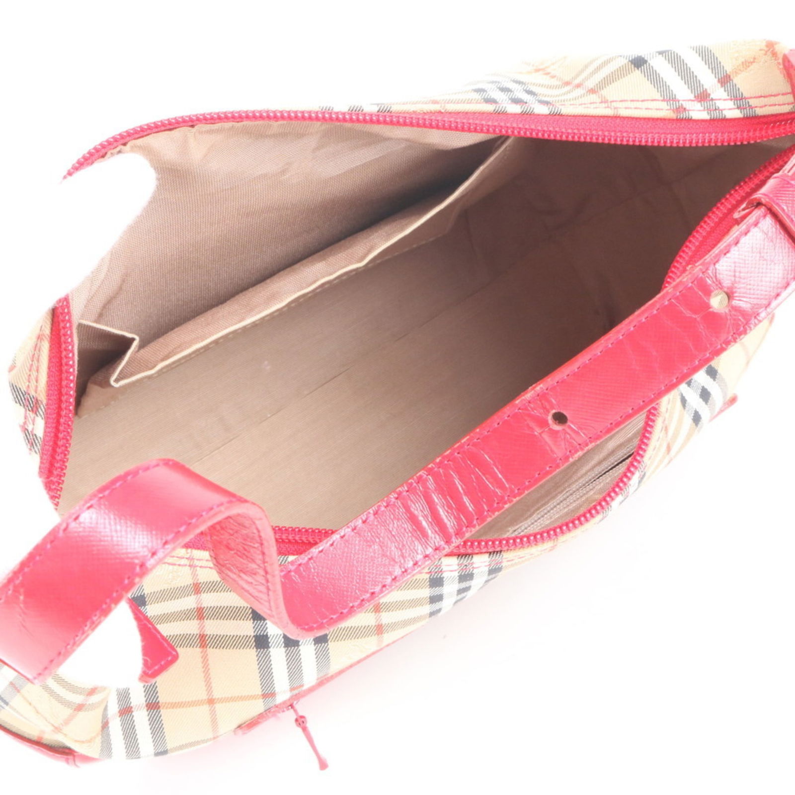 Canvas - Burberry Handbag Leather - 7