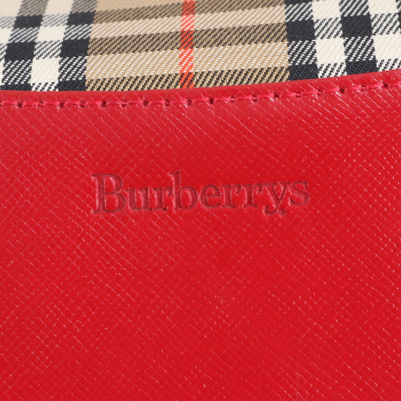 Canvas - Burberry Handbag Leather - 8