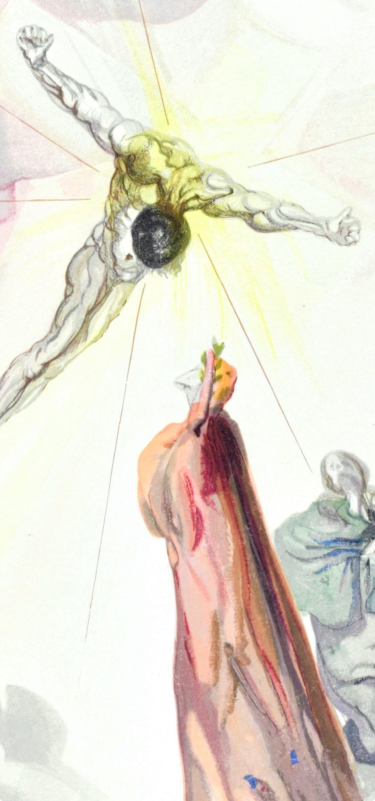 Woodcut - Salvador Dali - Paradiso XIV (Michler/ Lpsinger 1039-1138; Field 189-200) - La Divina - 2