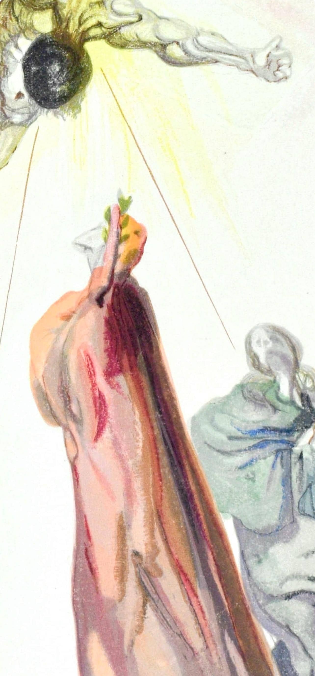 Woodcut - Salvador Dali - Paradiso XIV (Michler/ Lpsinger 1039-1138; Field 189-200) - La Divina - 3