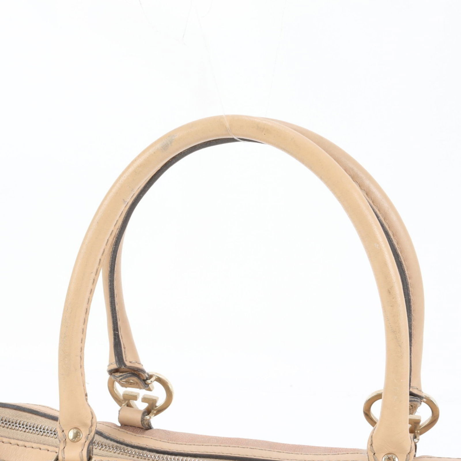 Leather - Gucci Shoulder Bag - Tote Bag Gg Canvas - 2