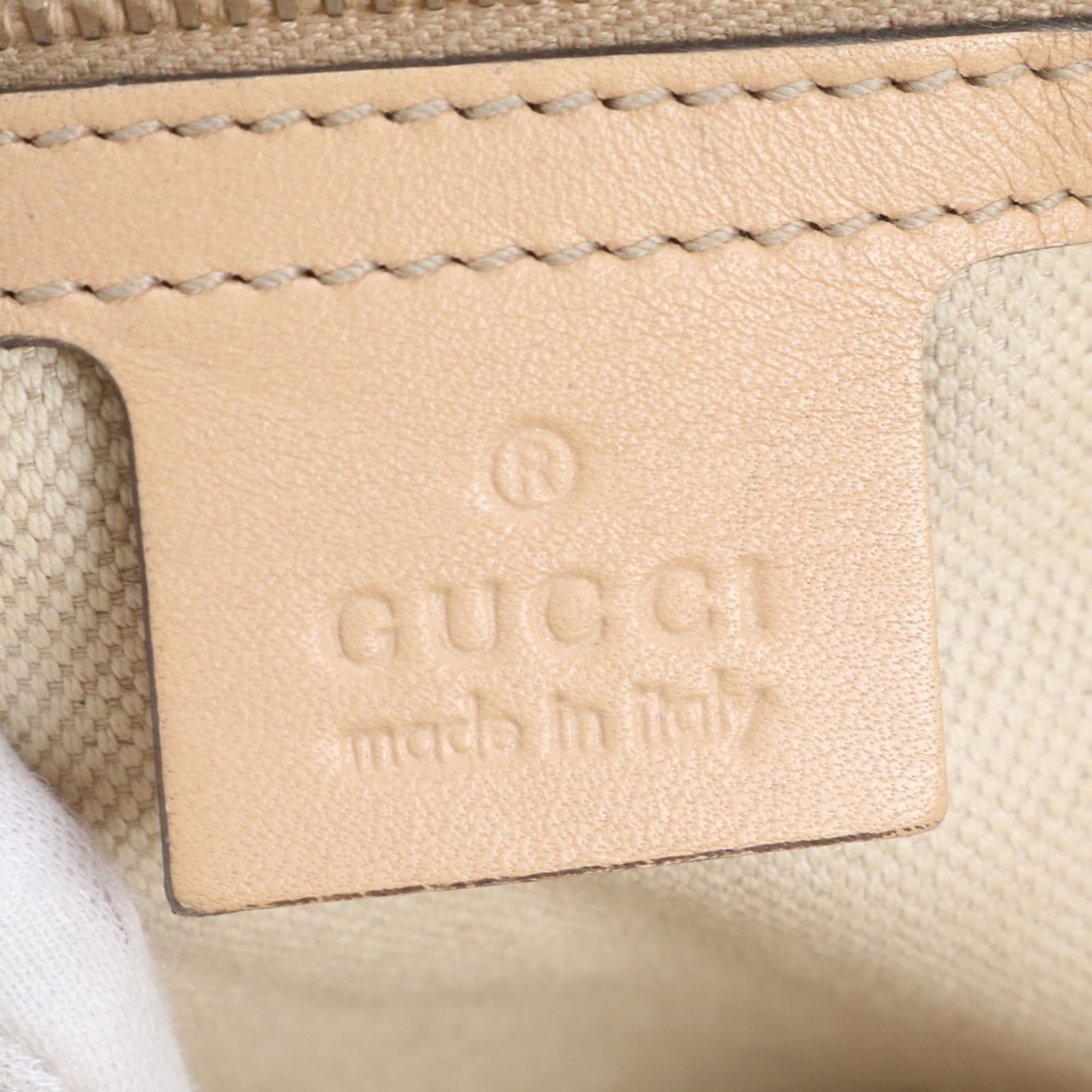 Leather - Gucci Shoulder Bag - Tote Bag Gg Canvas - 8