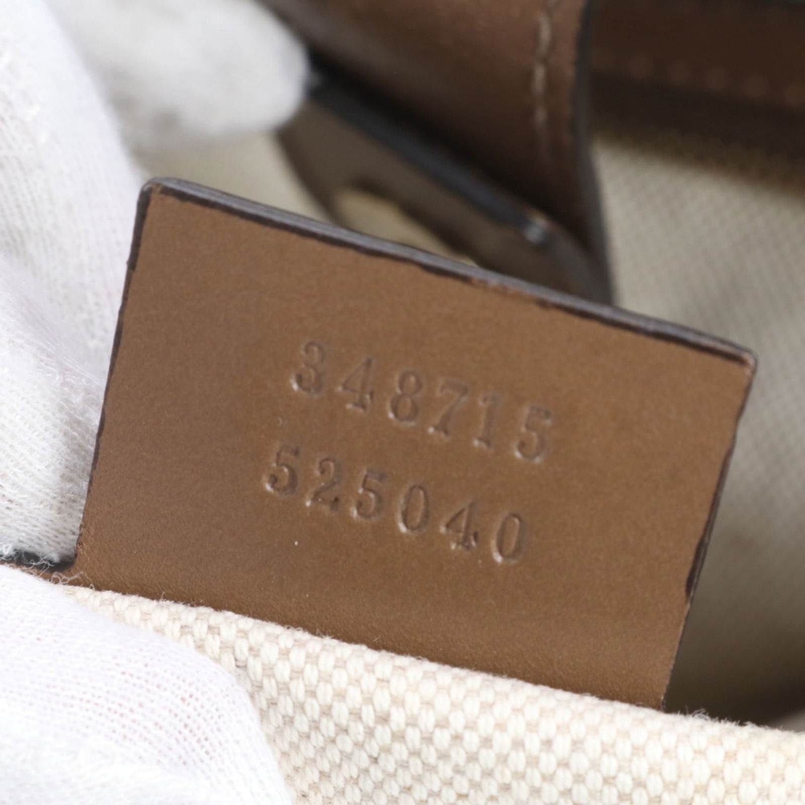 Canvas - Gucci Handbag - Shoulder Bag - Tote Bag Leather - 10