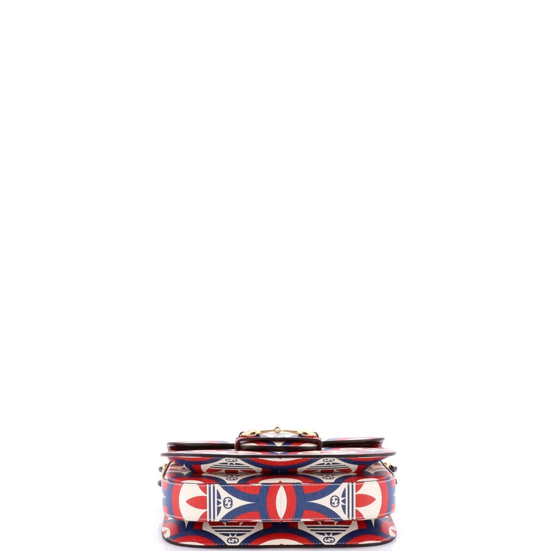 Small Gucci x Adidas Horsebit 1955 Shoulder Bag Printed Leather - 4