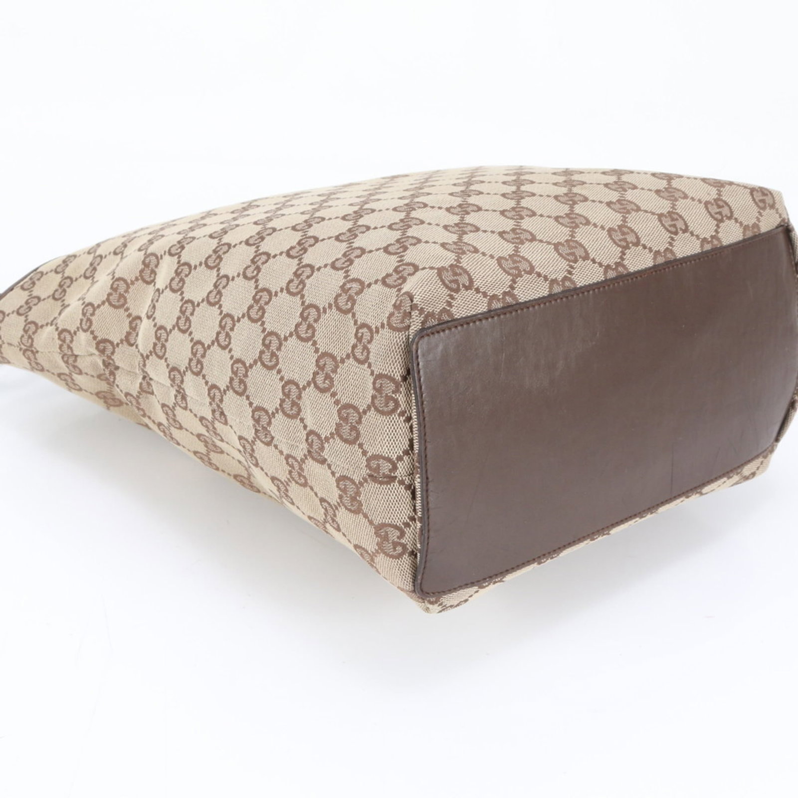 Canvas - Gucci Handbag - Shoulder Bag - Tote Bag Leather - 4