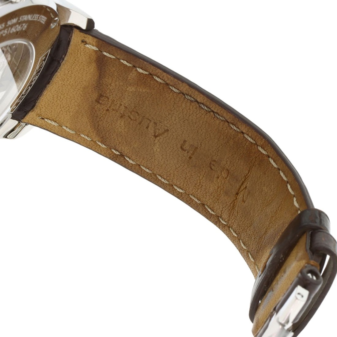 Leather Baume & Mercier Clifton Watches MOA10054 Stainless Steel/ - 12