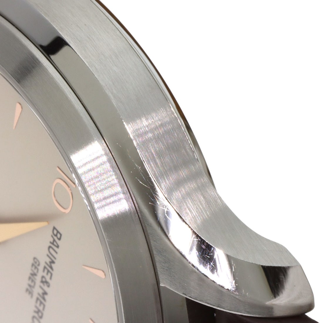 Leather Baume & Mercier Clifton Watches MOA10054 Stainless Steel/ - 16