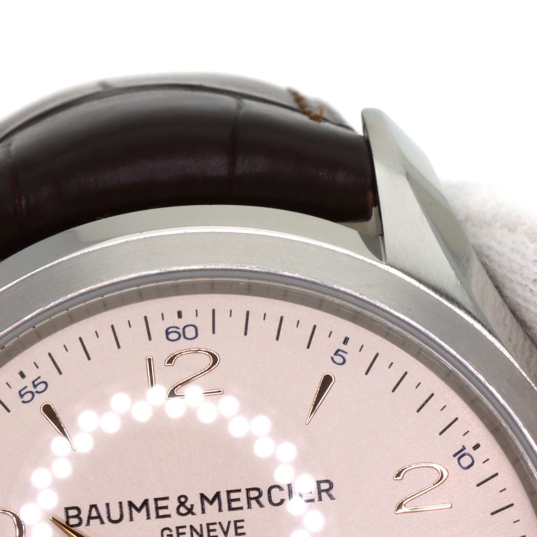 Leather Baume & Mercier Clifton Watches MOA10054 Stainless Steel/ - 20
