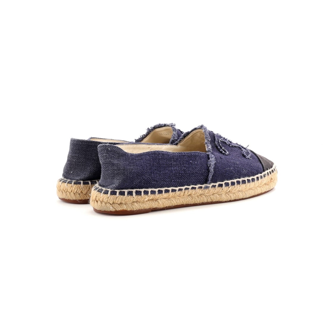 Canvas Chanel Women's CC Cap Toe Espadrilles - 3