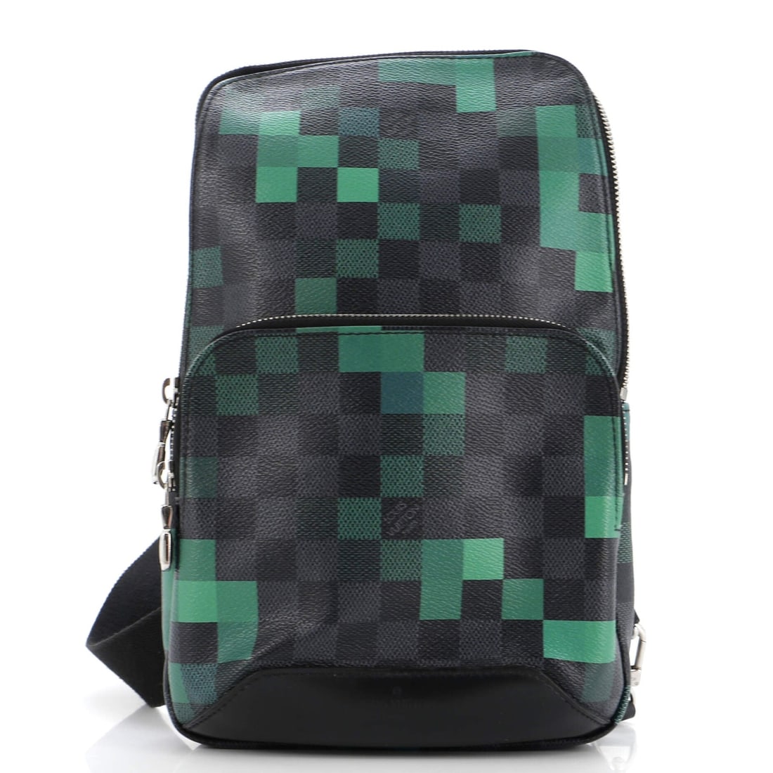 Pixel Louis Vuitton Avenue Sling Bag Limited Edition Damier Graphite: Pixel Louis Vuitton Avenue Sling Bag Limited Edition Damier Graphite This listing features Pixel Louis Vuitton Avenue Sling Bag Limited Edition Damier Graphite. Item specifics are provided below. 
