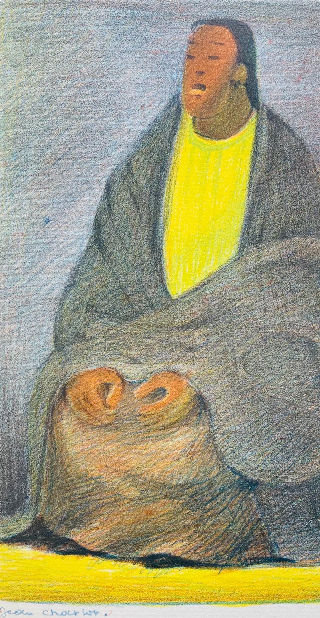 Lithograph - Jean Charlot - Composition - 2