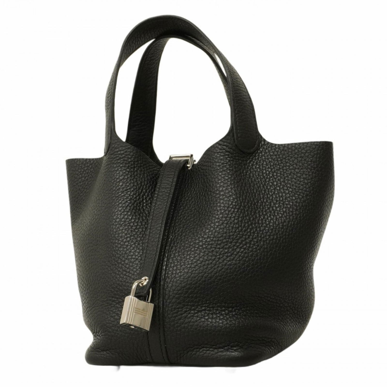 Leather Hermes Handbag Taurillon Clemence (1 of 13)
