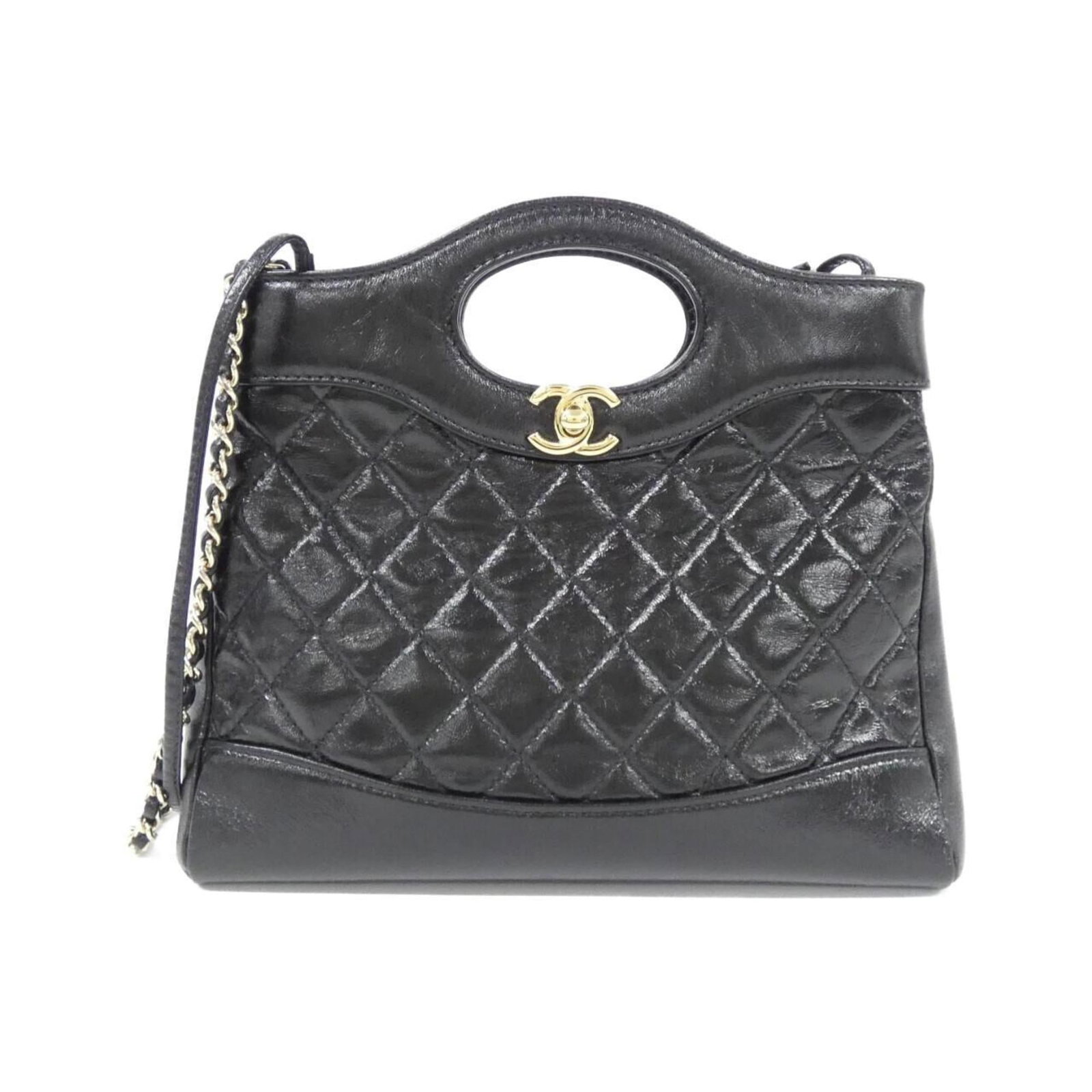 Leather Chanel Handbag: Leather Chanel Handbag This listing features Leather Chanel Handbag. Item specifics are provided below. Item Specifics: Brand: Chanel Type: Handbag Material: Leather Leather/Fur Type: Lambskin Color: