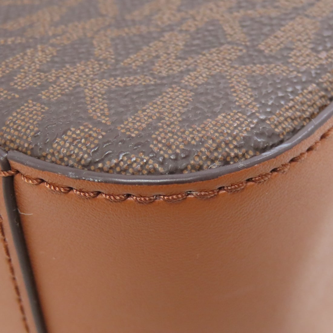 PVC Michael Kors MK signature Shoulder Bag - 14