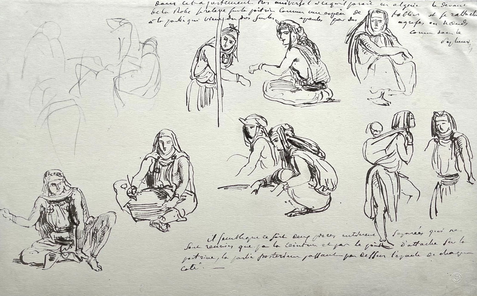 Lithograph - Eugne Delacroix - Composition - Trente et un Dessins et Aquarelles du Maroc: Lithograph - Eugne Delacroix - Composition - Trente et un Dessins et Aquarelles du Maroc This listing features Lithograph - Eugne Delacroix - Composition - Trente et un Dessins et Aquarelles du