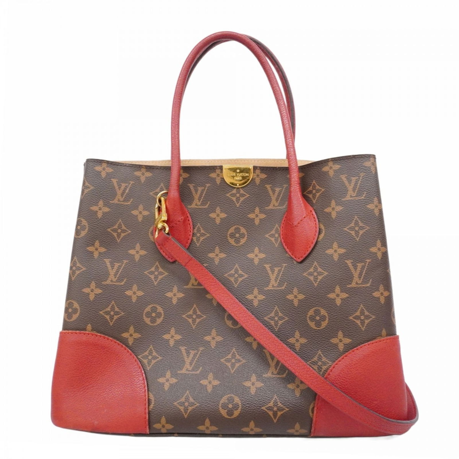 Handbag Louis Vuitton: Handbag Louis Vuitton This listing features Handbag Louis Vuitton. Item specifics are provided below. Item Specifics: Brand: Louis Vuitton Type: Handbag Color: Brown, Cerise Gender: Women Size
