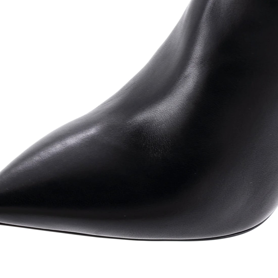 Leather Saint Laurent Women's Opyum Ankle Boots - 5