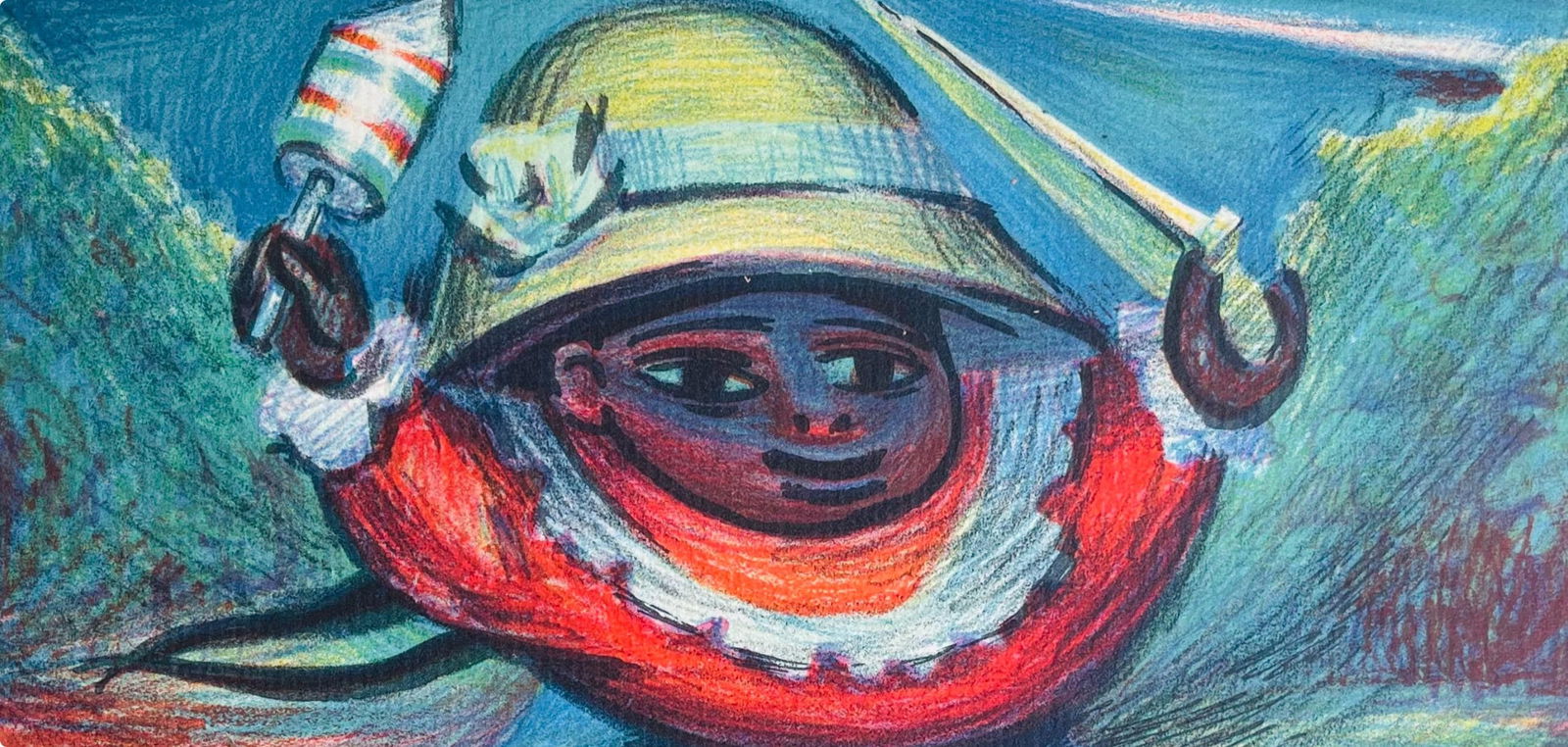 Lithograph - Jean Charlot - Composition - 2