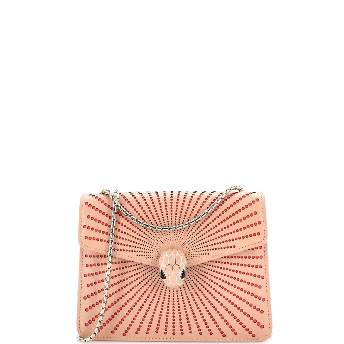 Small Bvlgari Serpenti Forever Square Shoulder Bag Laser Cut Leather: Small Bvlgari Serpenti Forever Square Shoulder Bag Laser Cut Leather This listing features Small Bvlgari Serpenti Forever Square Shoulder Bag Laser Cut Leather. Item specifics are provided below. 
