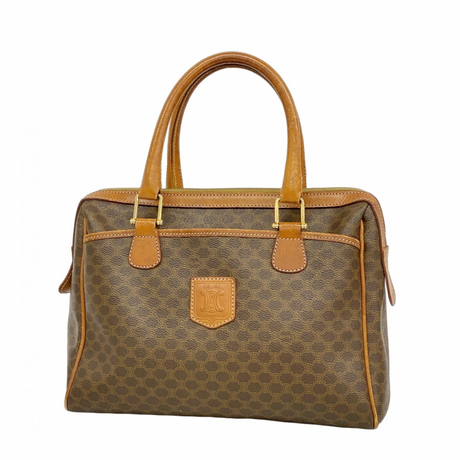 Pvc Celine Handbag: Pvc Celine Handbag This listing features Pvc Celine Handbag. Item specifics are provided below. Item Specifics: Brand: Celine Type: Handbag Material: Pvc Color: Brown Hardware Color: Gold Gender: Wome