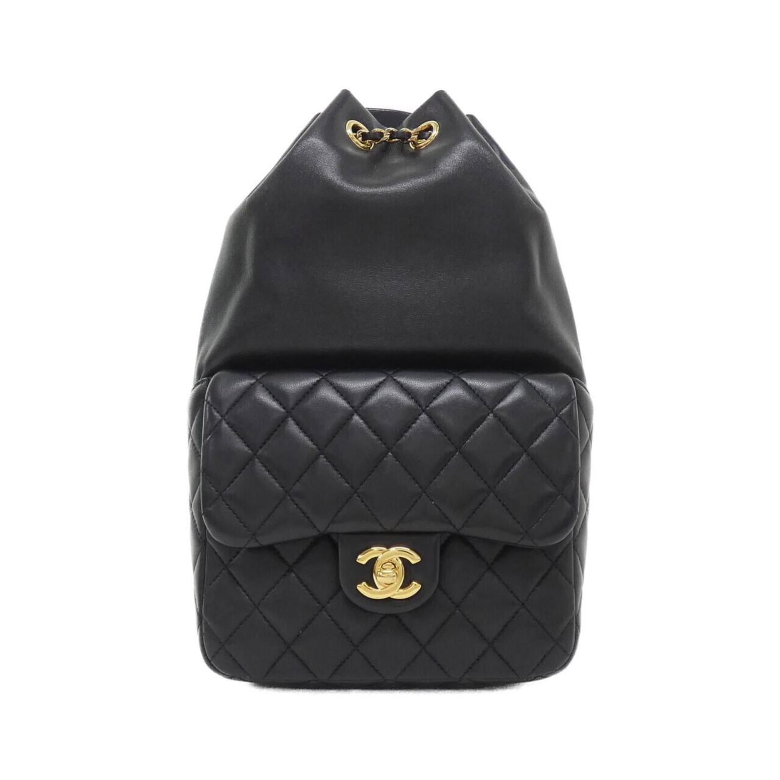 Leather Chanel Backpack (1 of 7)