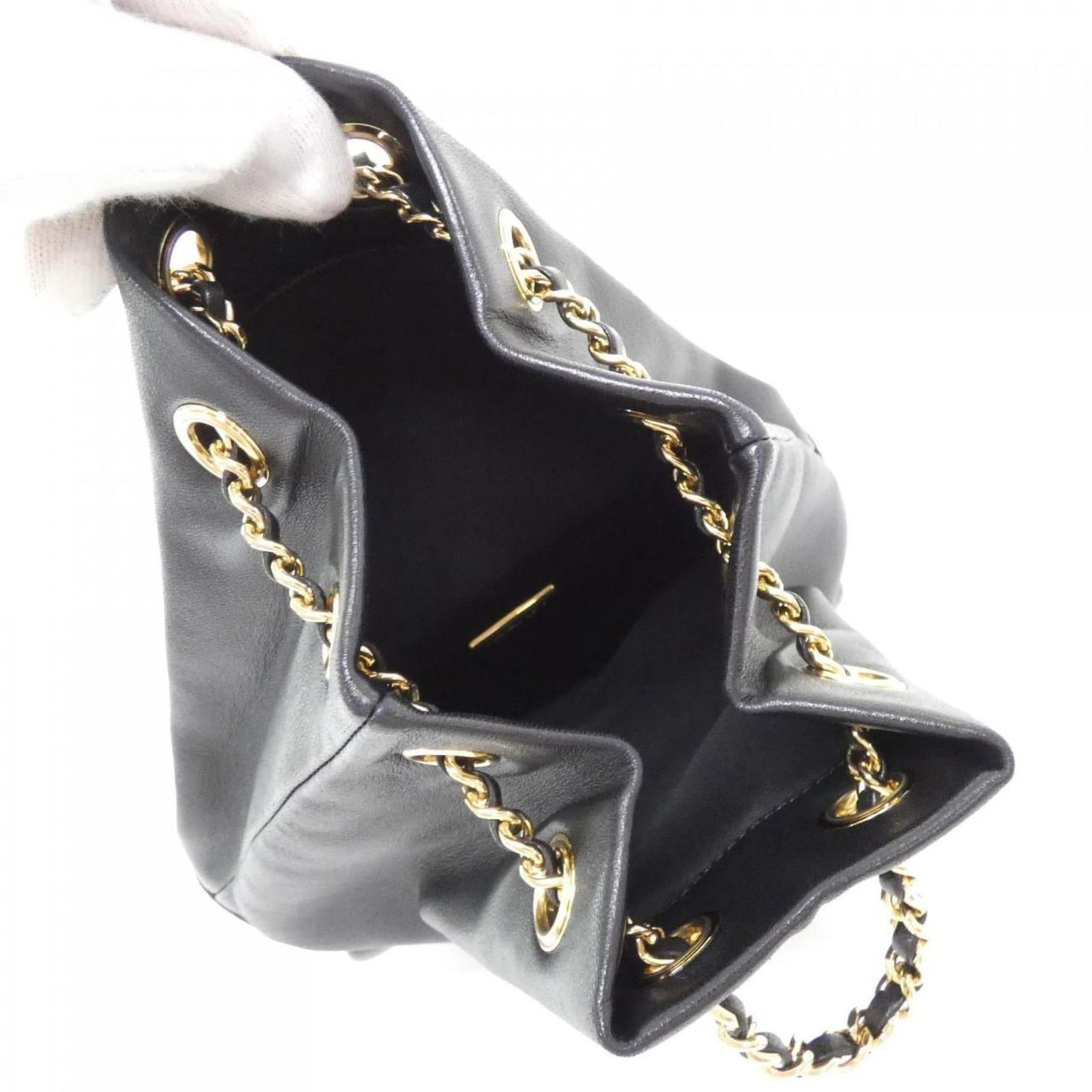 Leather Chanel Backpack - 7