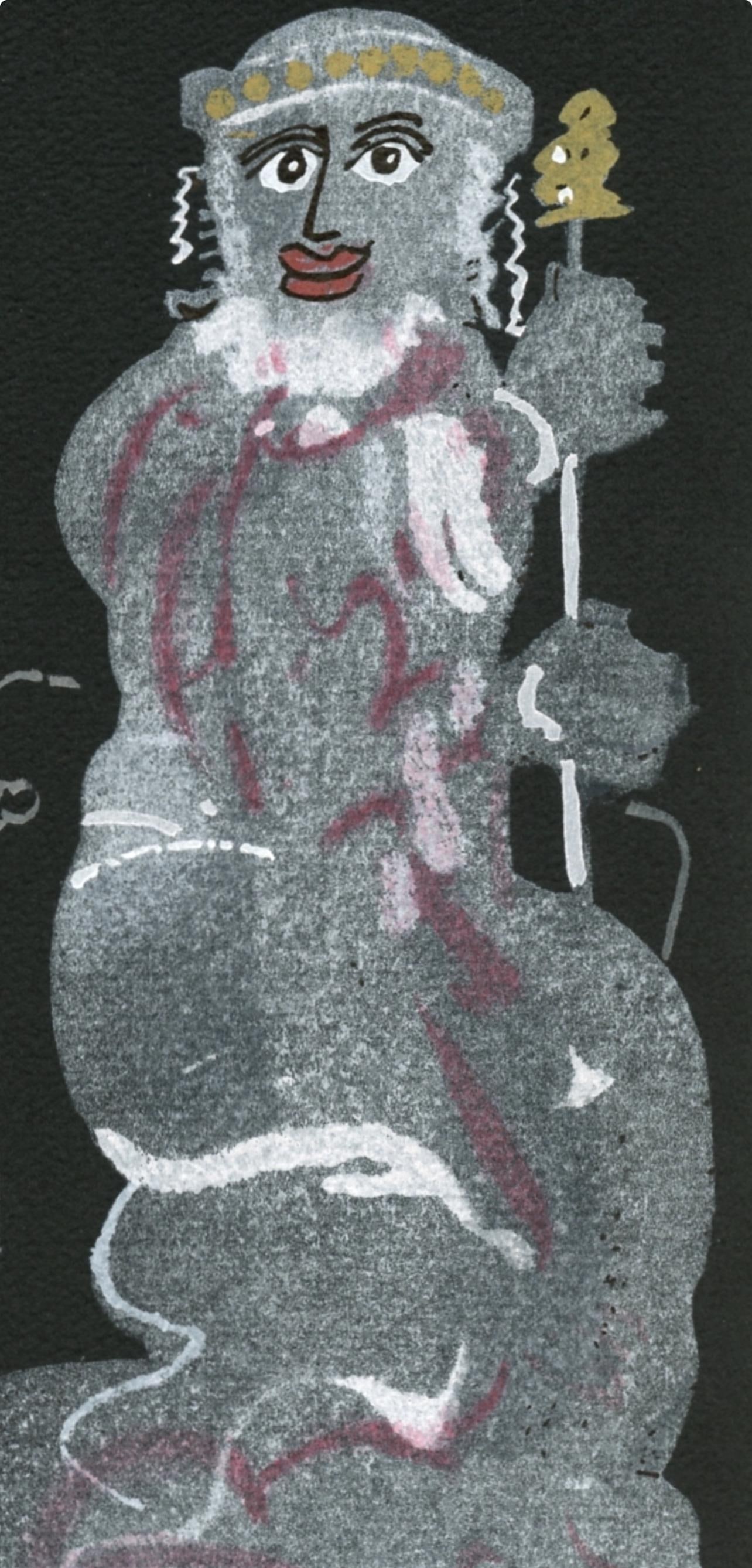 Lithograph - Andr Derain - Composition - Salom - 5