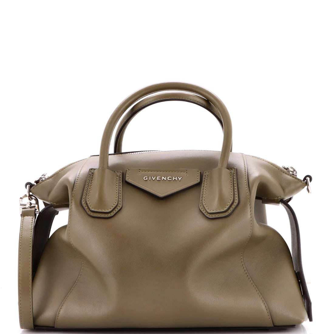 Small Givenchy Antigona Soft Bag Leather: Small Givenchy Antigona Soft Bag Leather This listing features Small Givenchy Antigona Soft Bag Leather. Item specifics are provided below. Item Specifics: Brand: Givenchy Exterior Material: Leather