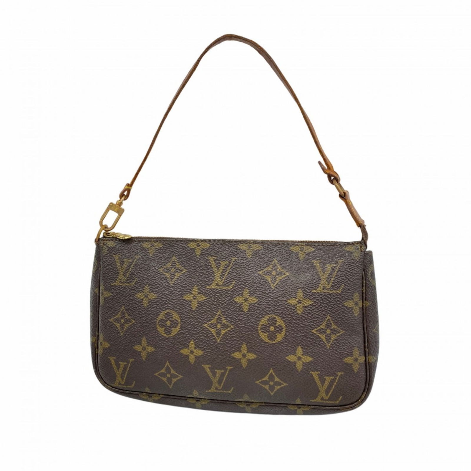 Pouch Louis Vuitton: Pouch Louis Vuitton This listing features Pouch Louis Vuitton. Item specifics are provided below. Item Specifics: Brand: Louis Vuitton Type: Pouch Color: Brown Gender: Women Size (Hxwxd): 13cm x 21.5c