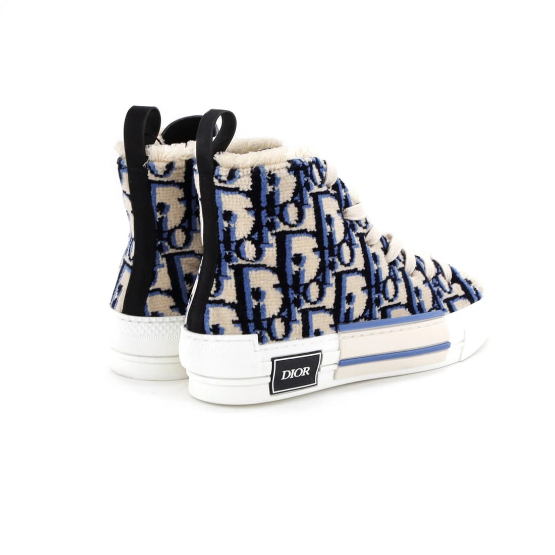 Tapestry Christian Dior Men's B23 High-Top Sneakers Oblique - 3
