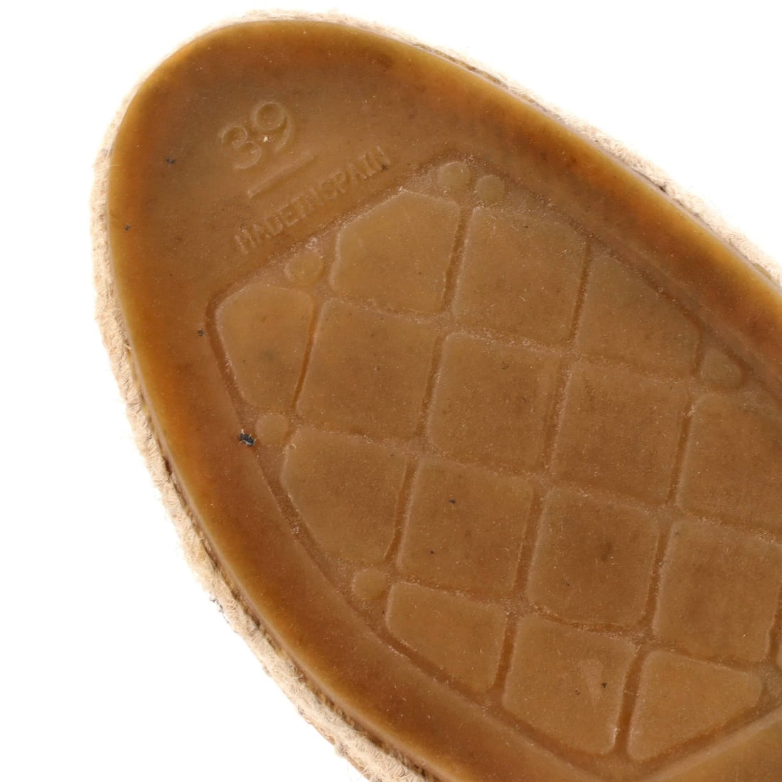 Leather Chanel Women's CC Cap Toe Espadrilles - 6