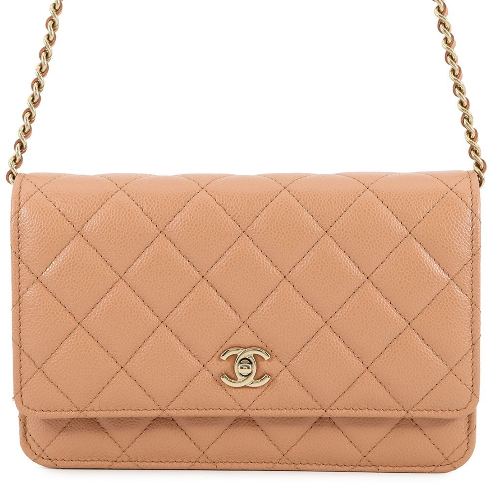 Calfskin Chanel Chain/ Shoulder Wallet Grained: Calfskin Chanel Chain/ Shoulder Wallet Grained This listing features Calfskin Chanel Chain/ Shoulder Wallet Grained. Item specifics are provided below. Item Specifics: Brand: Chanel Type: Chain/Should