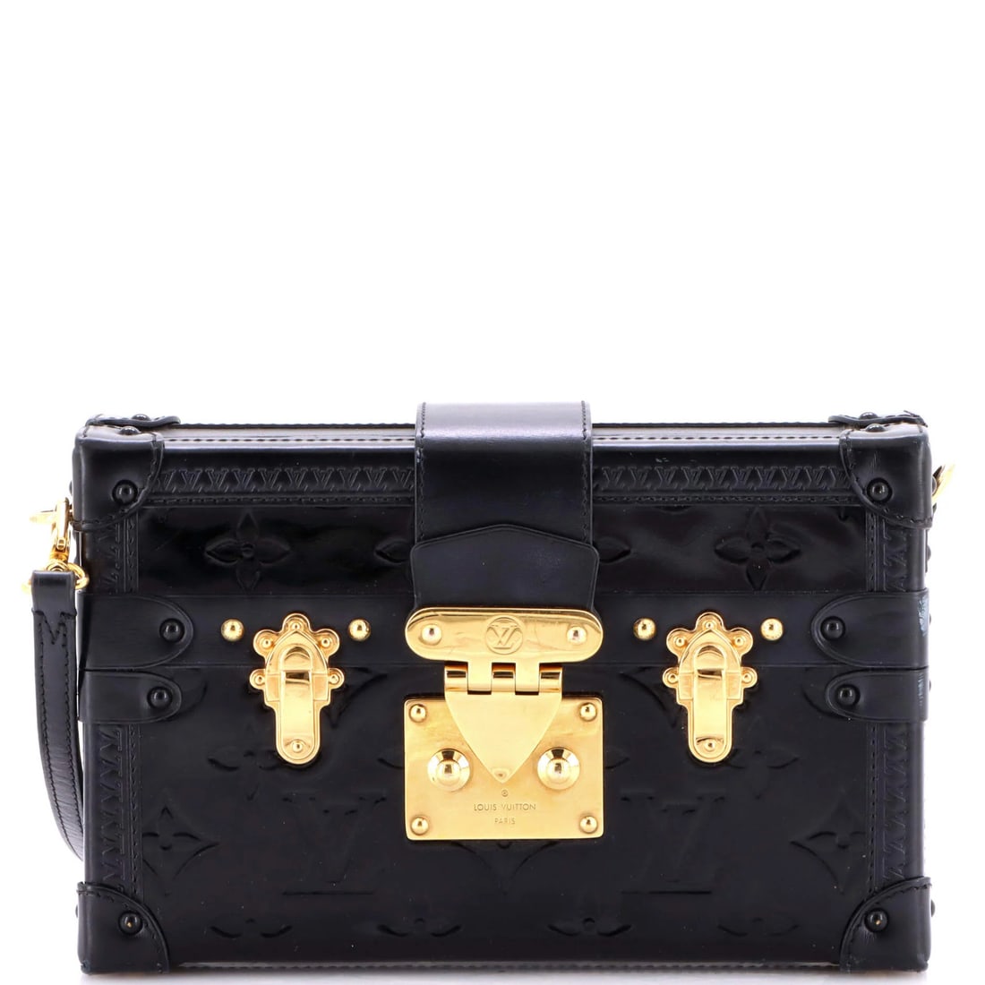 Vernis Louis Vuitton Petite Malle Handbag Monogram (1 of 8)