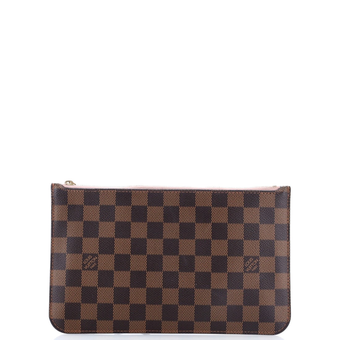 Large Louis Vuitton Neverfull Pochette Damier: Large Louis Vuitton Neverfull Pochette Damier This listing features Large Louis Vuitton Neverfull Pochette Damier. Item specifics are provided below. Item Specifics: Brand: Louis Vuitton Exterior Mate