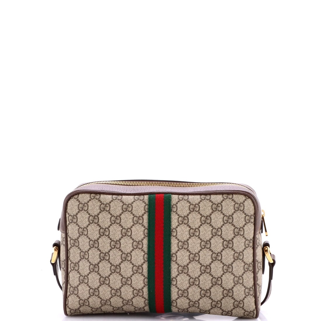 Small Gucci Ophidia Shoulder Bag GG Coated Canvas - 3