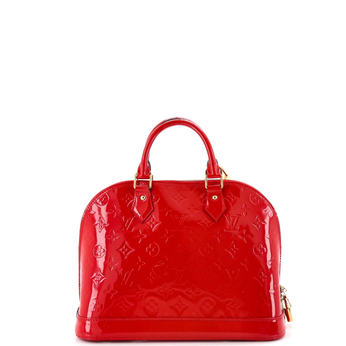 PM Louis Vuitton Alma Handbag Monogram Vernis - 3
