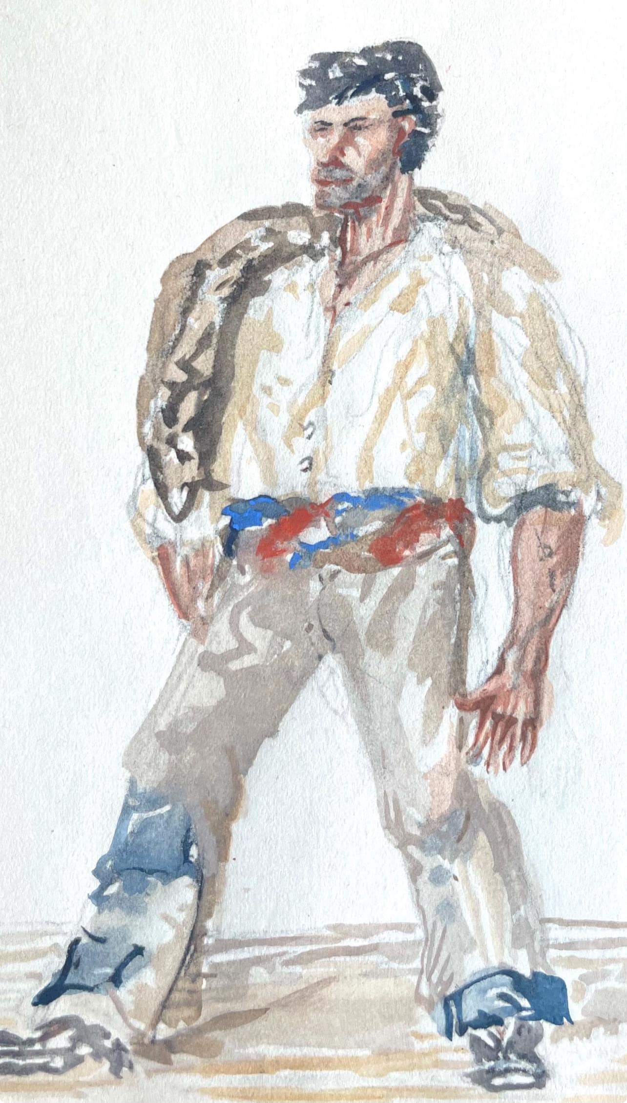 Lithograph - Henri de Toulouse-Lautrec - Composition - Toulouse-Lautrec - Album De Marine - 2