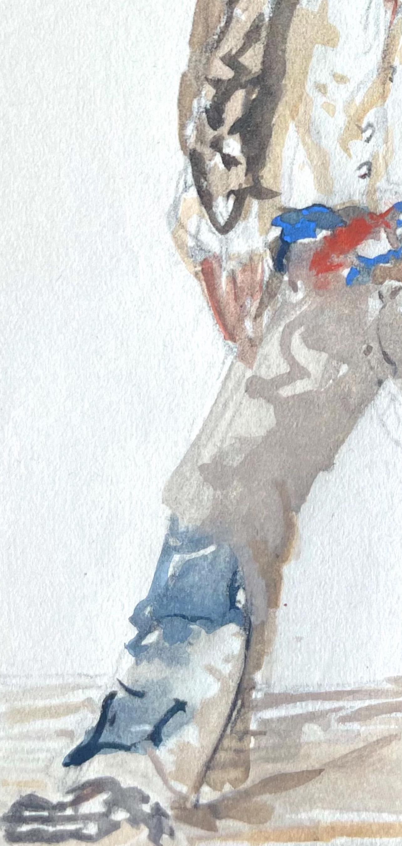 Lithograph - Henri de Toulouse-Lautrec - Composition - Toulouse-Lautrec - Album De Marine - 7