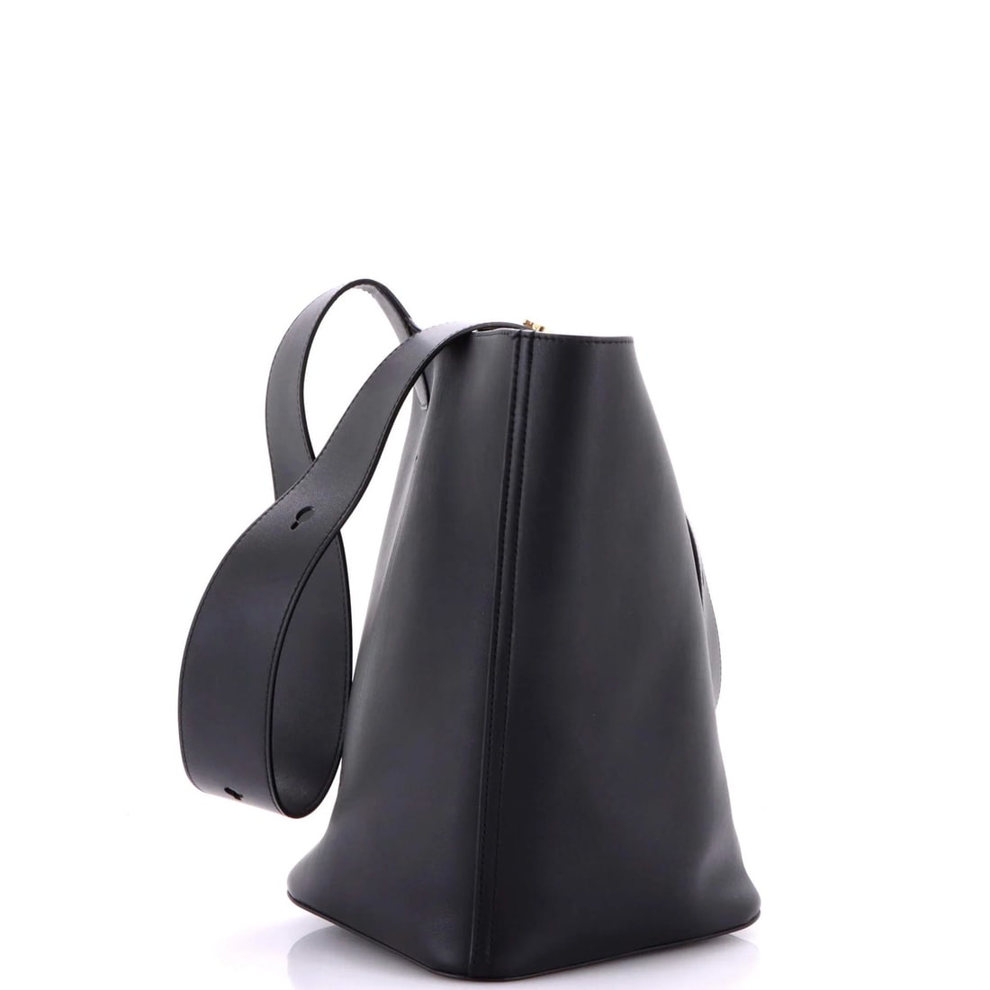 Leather Loewe Pebble Bucket Bag - 2