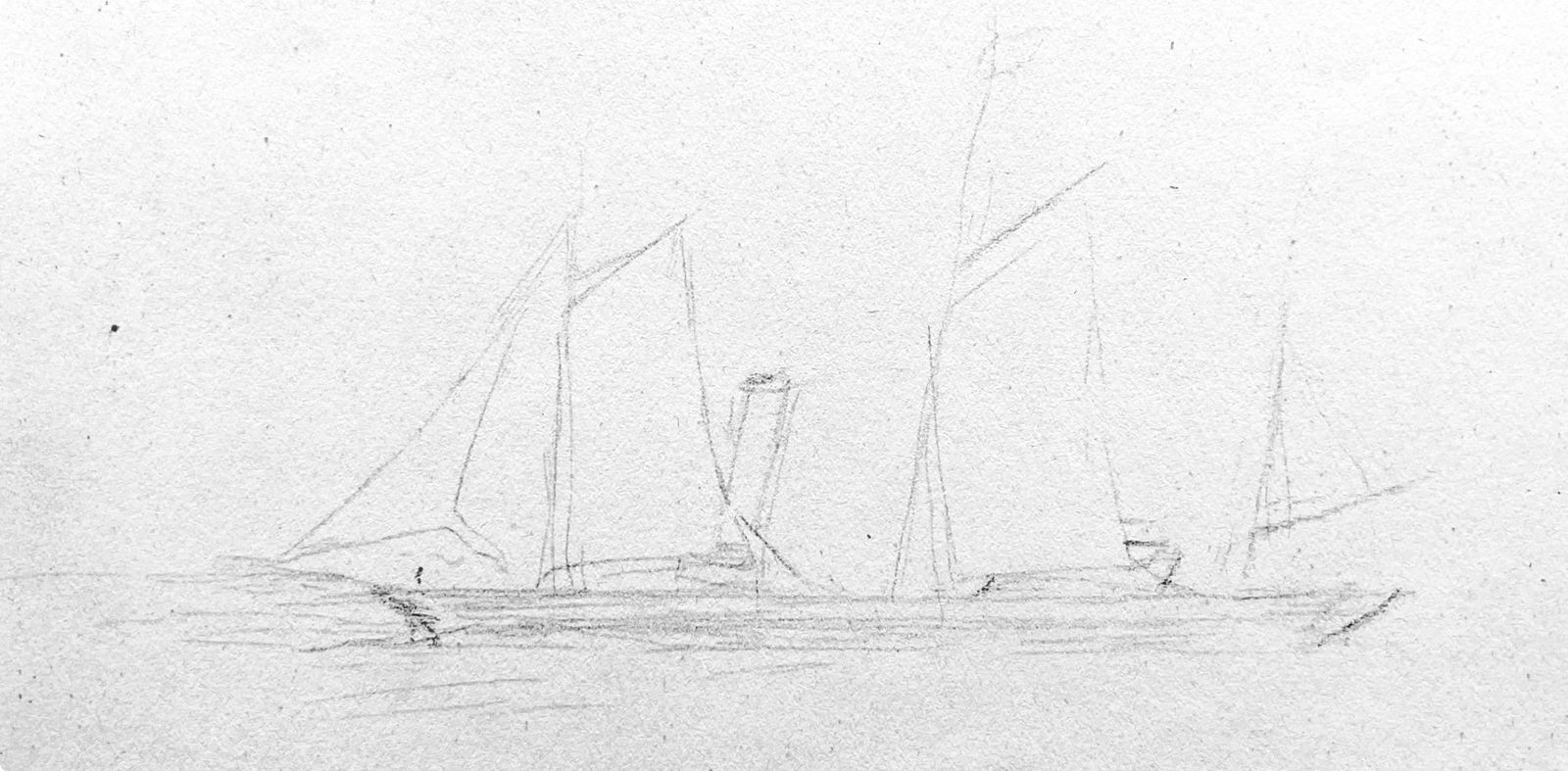 Lithograph - Henri de Toulouse-Lautrec - Composition - Toulouse-Lautrec - Album De Marine - 2