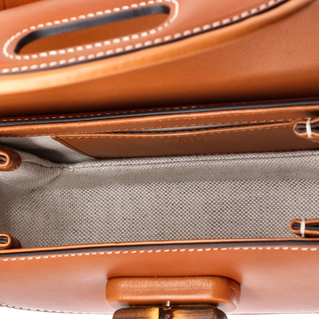 Mini Gucci Bamboo 1947 Belt Bag Leather - 5