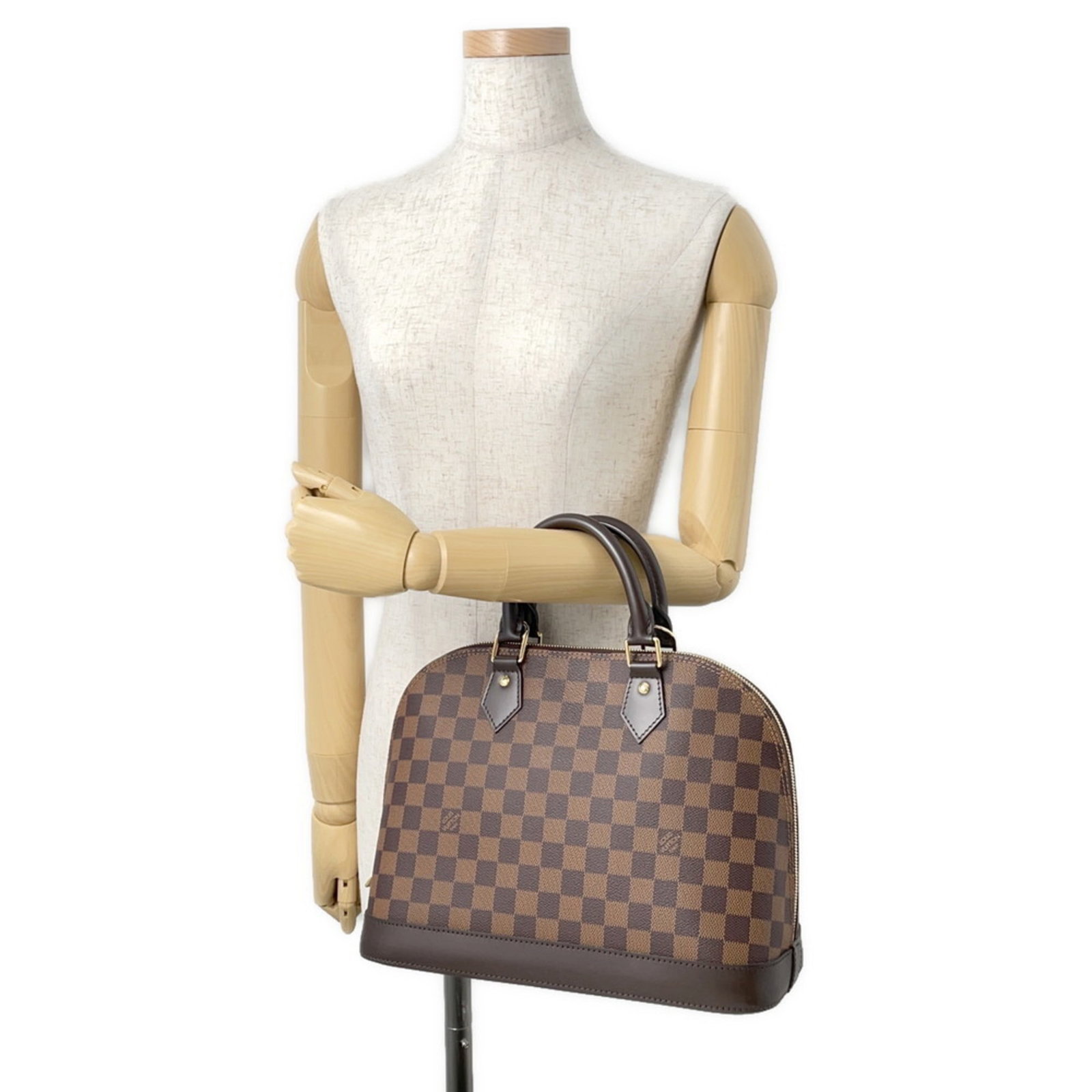 Canvas Louis Vuitton Handbag Damier - 4
