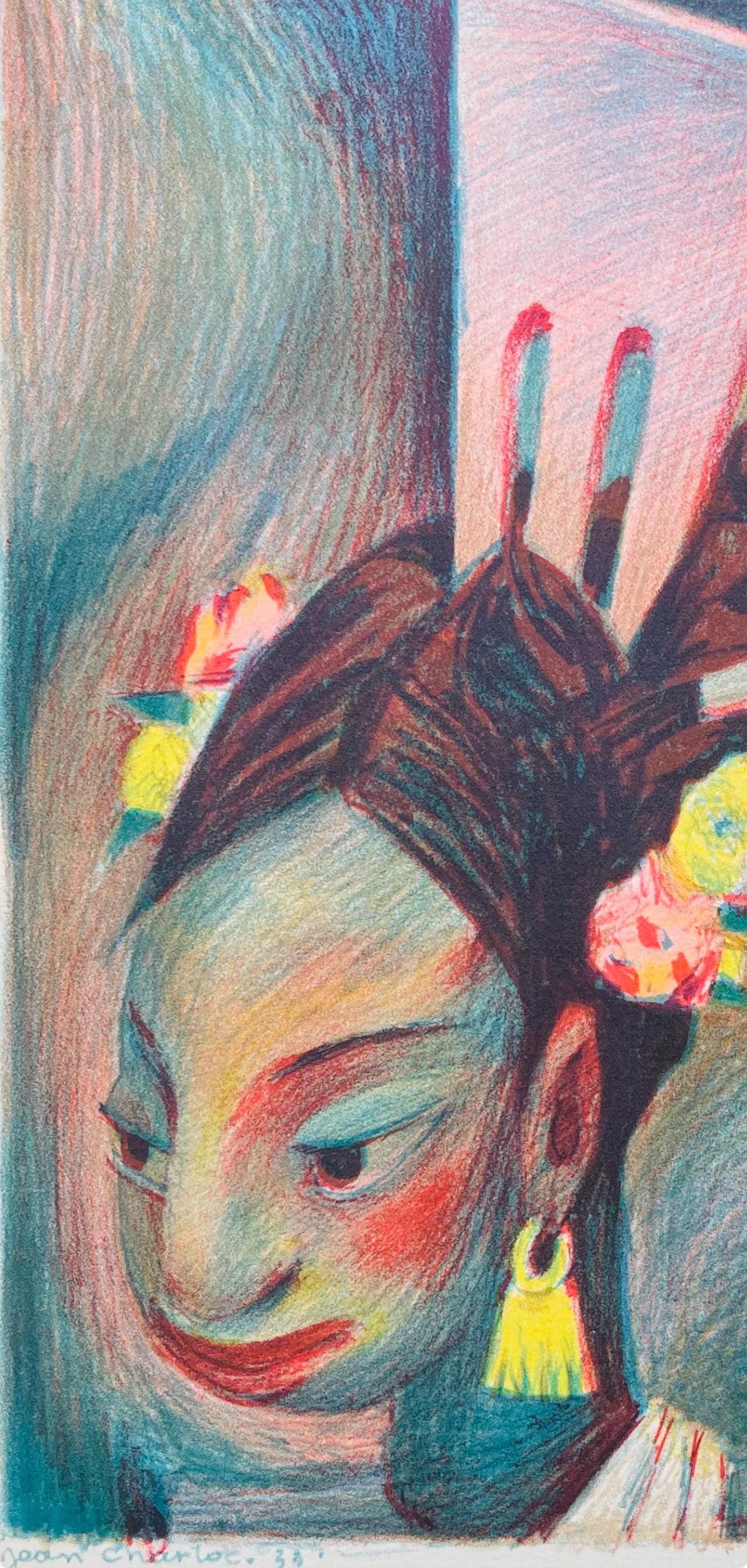 Lithograph - Jean Charlot - Composition - 2