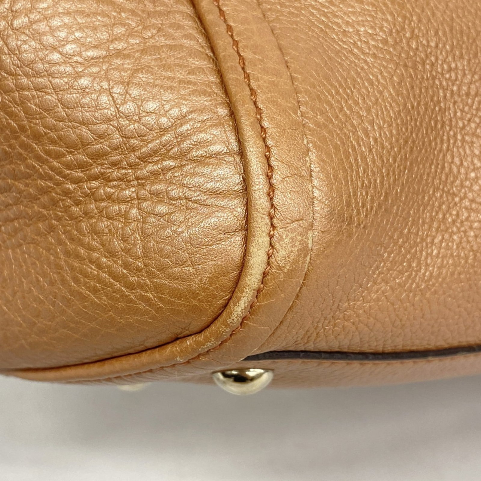 Leather Gucci Handbag - 7