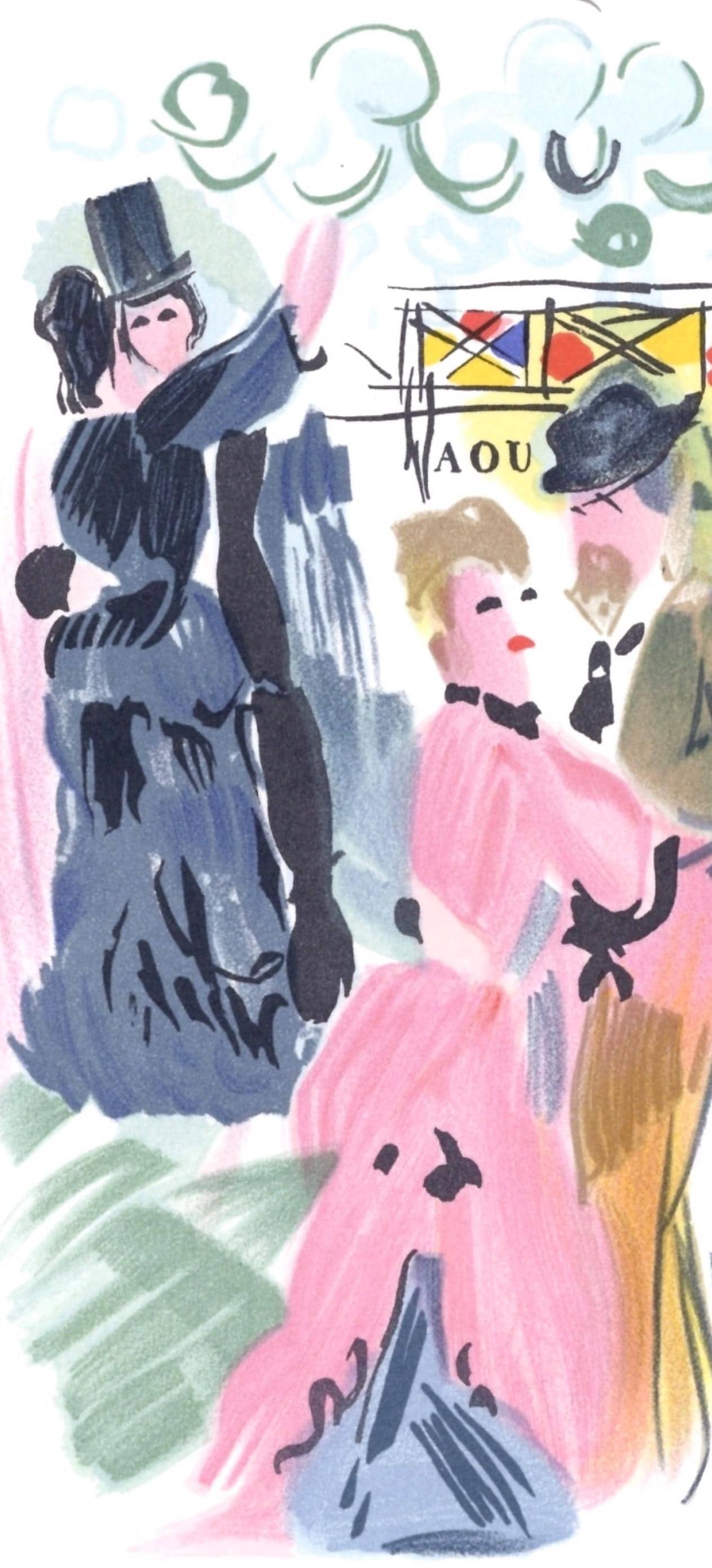 Lithograph - Raoul Dufy - Hommage Renoir - Lettre mon peintre Raoul Dufy - 2