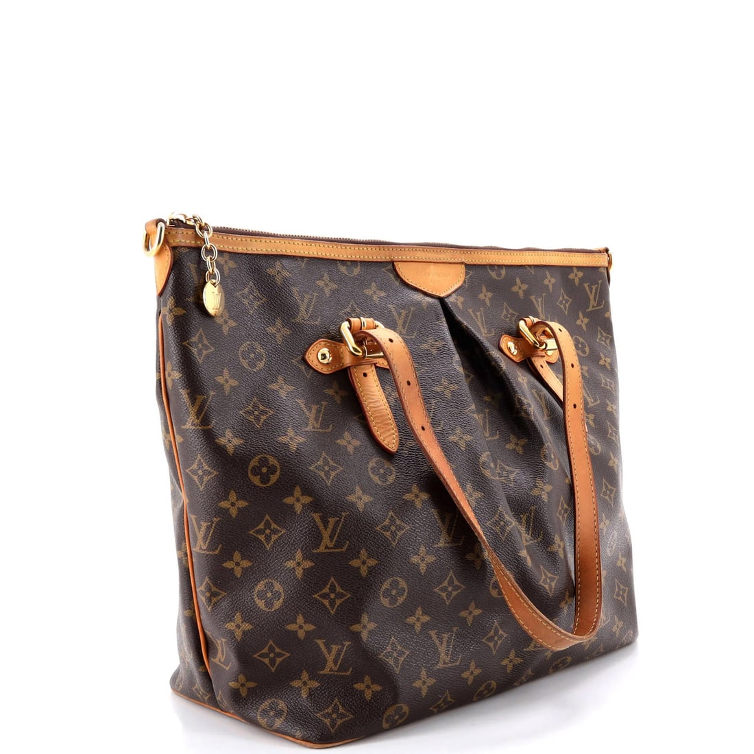 GM Louis Vuitton Palermo Handbag Monogram Canvas - 2