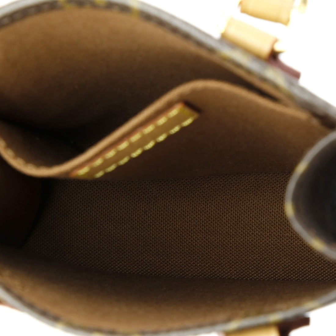 Canvas Louis Vuitton Petit Sac Plat Bag Monogram - 9