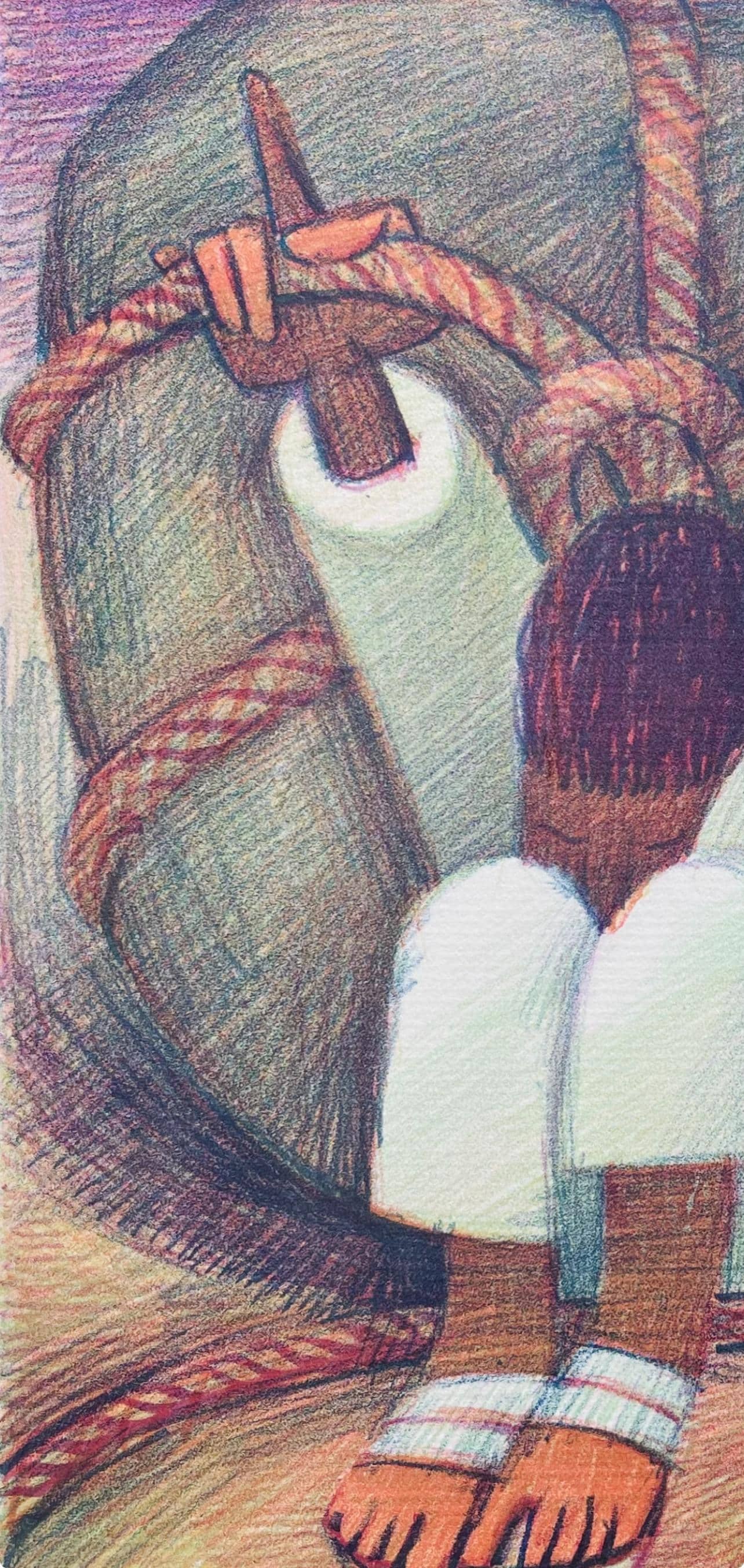 Lithograph - Jean Charlot - Composition - 3